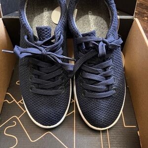 Allbirds Blue Sneakers Breathable Mesh Design